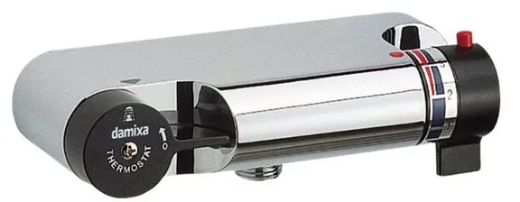 Damixa TMC shower mixer, black/chrome