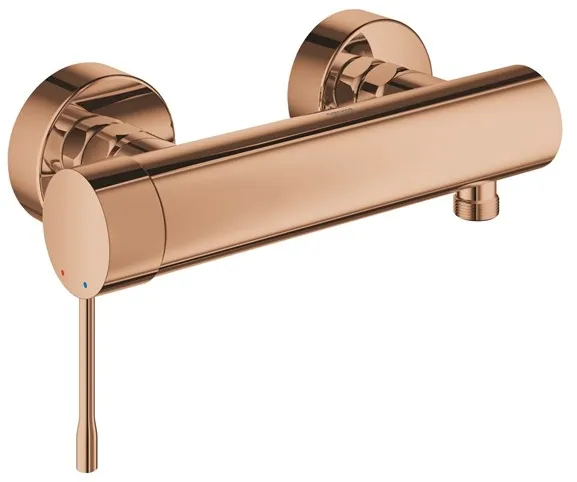 Grohe Essence shower mixer, polished warm sunset